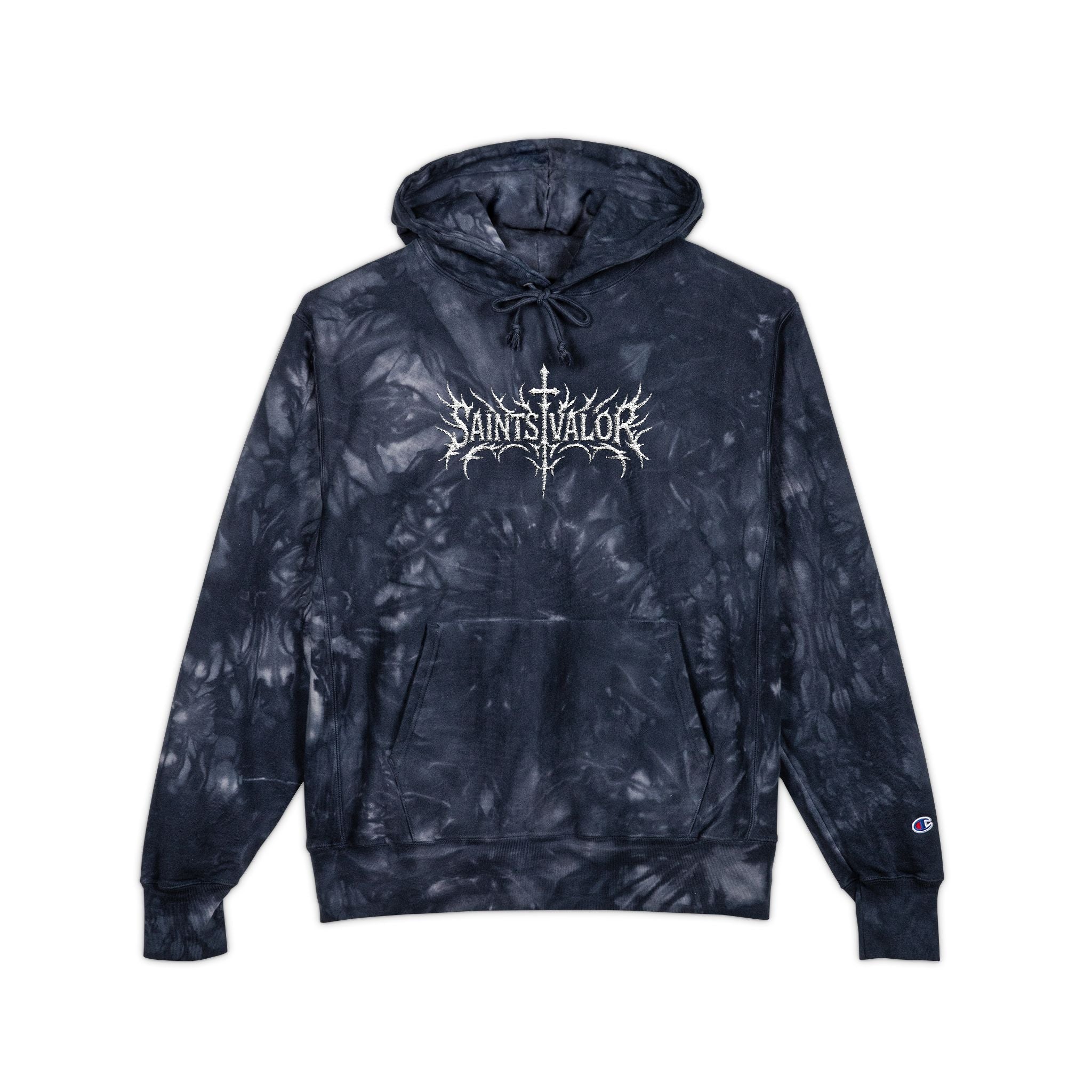 Thorned Sword Embroidered Hoodie