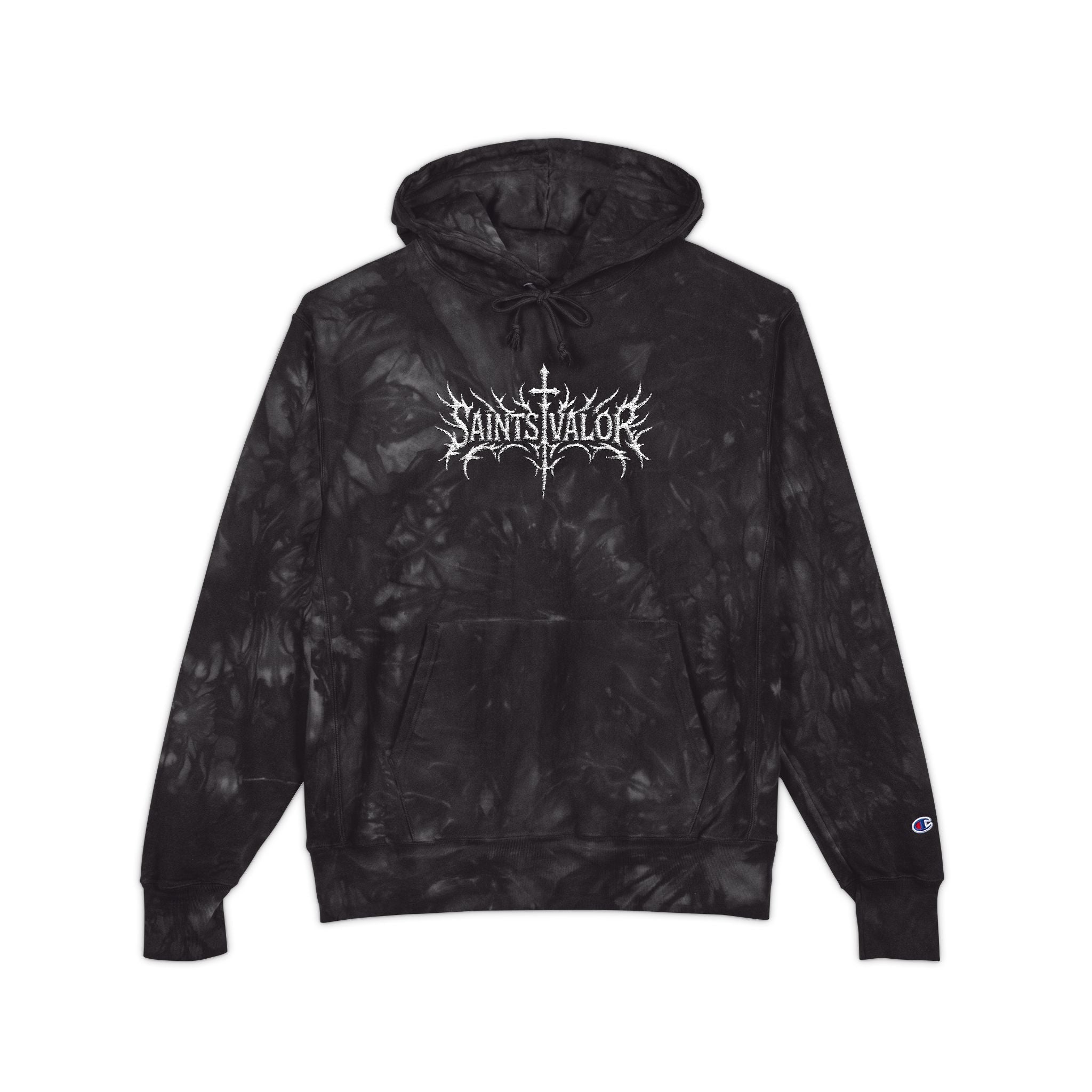 Thorned Sword Embroidered Hoodie