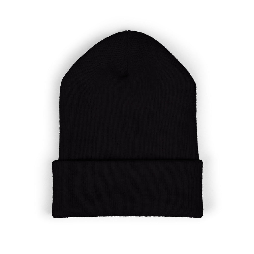 Embroidered Thorned Sword Cuff Beanie